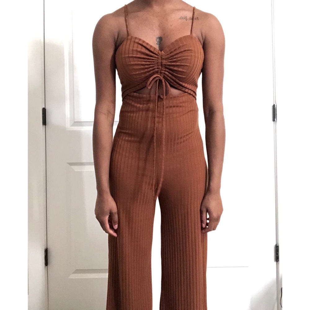 Rust Jumpsuit